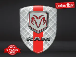 Dodge Distintivo Resina Edizione Premium Emblemi Cupola Top